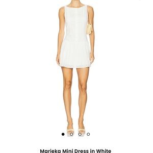 Marieka Mini Dress in White
